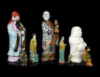 Eight Chinese Porcelain Figures