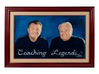 A Group of Four Basketball-Themed Presentations Formerly Displayed at Mike Ditka’s Restaurant