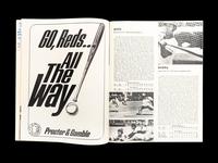 A Group of 1972 Oakland Athletics vs. Cincinnati Reds Game 7 On Site Items (Including Program and Tickets),