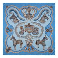 Two Hermès Cashmere-Silk Scarves, 90cm and 140cm