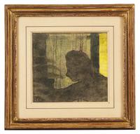 Profil de Marie à Contre-Jour , circa 1890