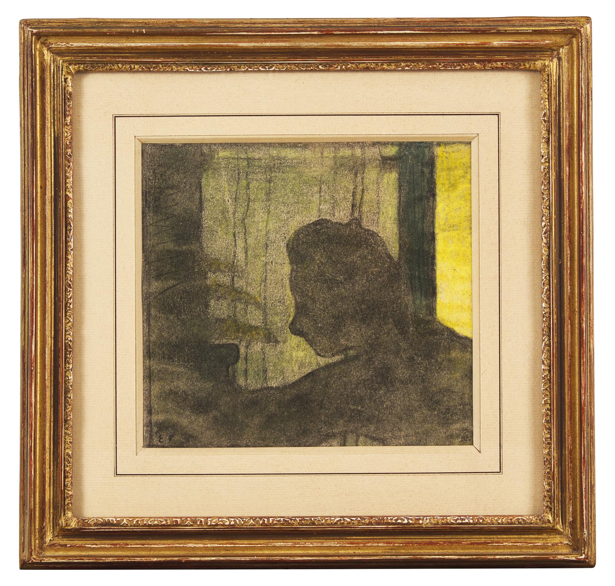 Profil de Marie à Contre-Jour , circa 1890