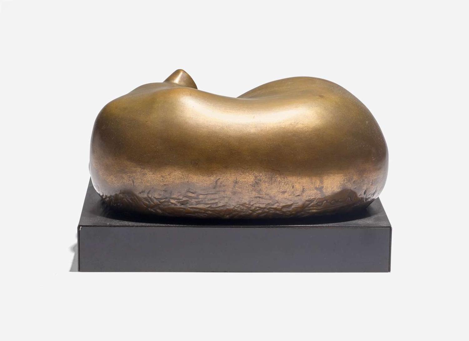 William Zorach (American, 1887–1966) - Sleeping Cat with Long Tail