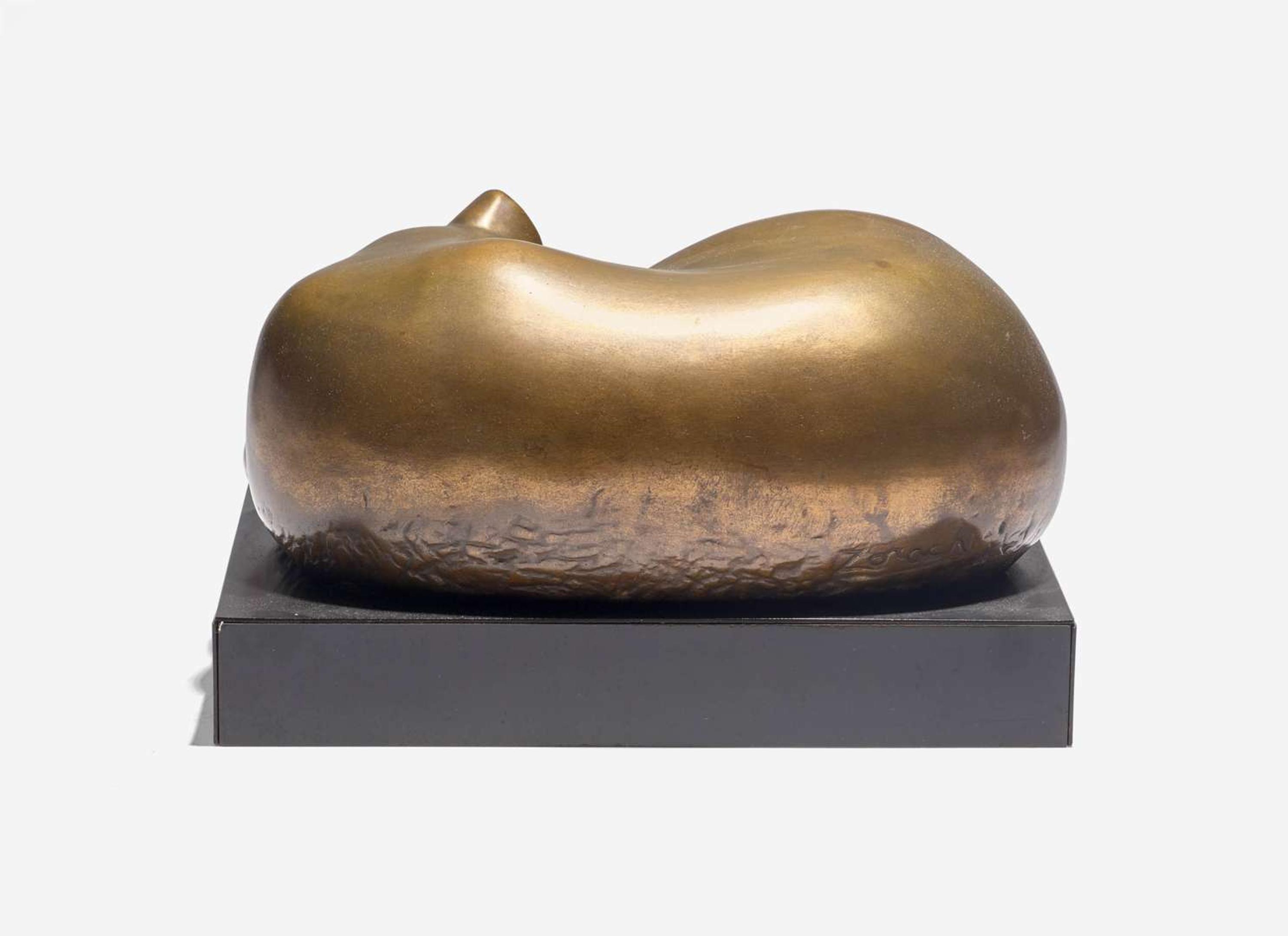 William Zorach (American, 1887–1966) - Sleeping Cat with Long Tail