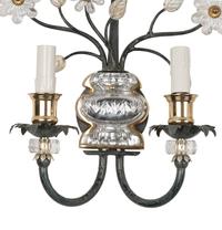 A Pair of Two-Light Sconces in the Style of Maison Baguès