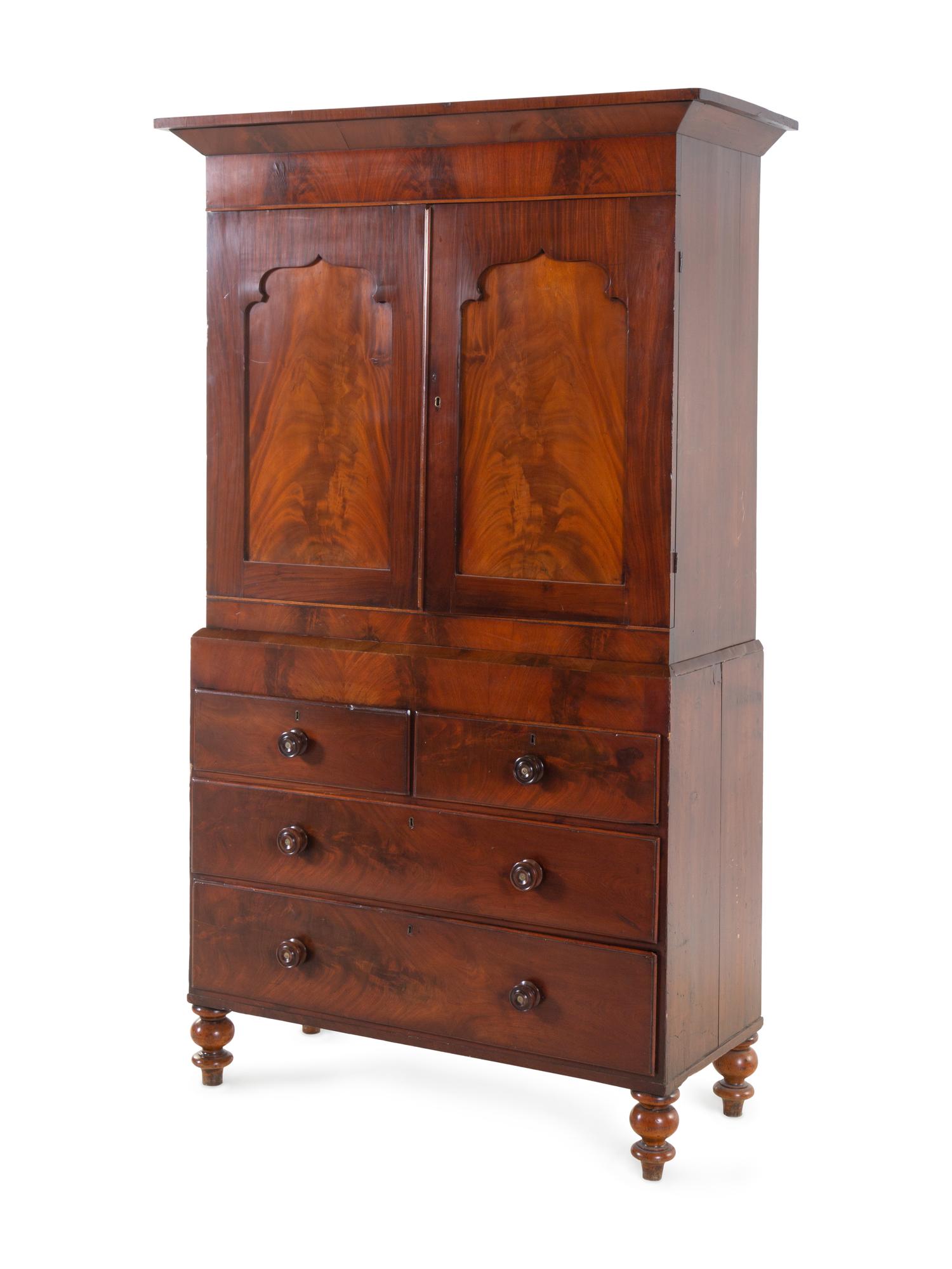 A Classical Mahogany Secretary