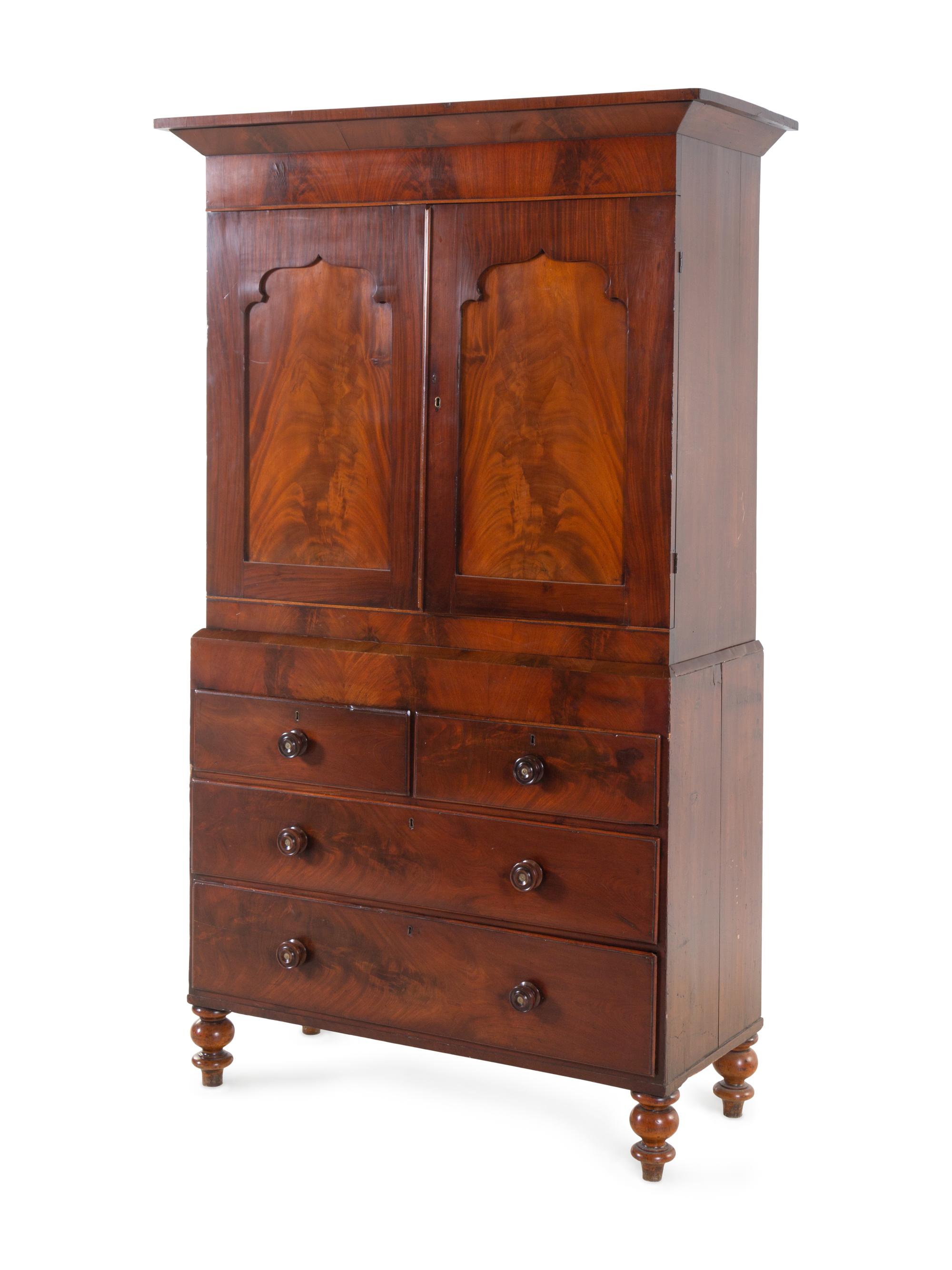 A Classical Mahogany Secretary