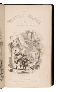 Dickens, Charles (1812-1870). The Posthumous Papers of the Pickwick Club . London: Chapman and Hall, 1837.