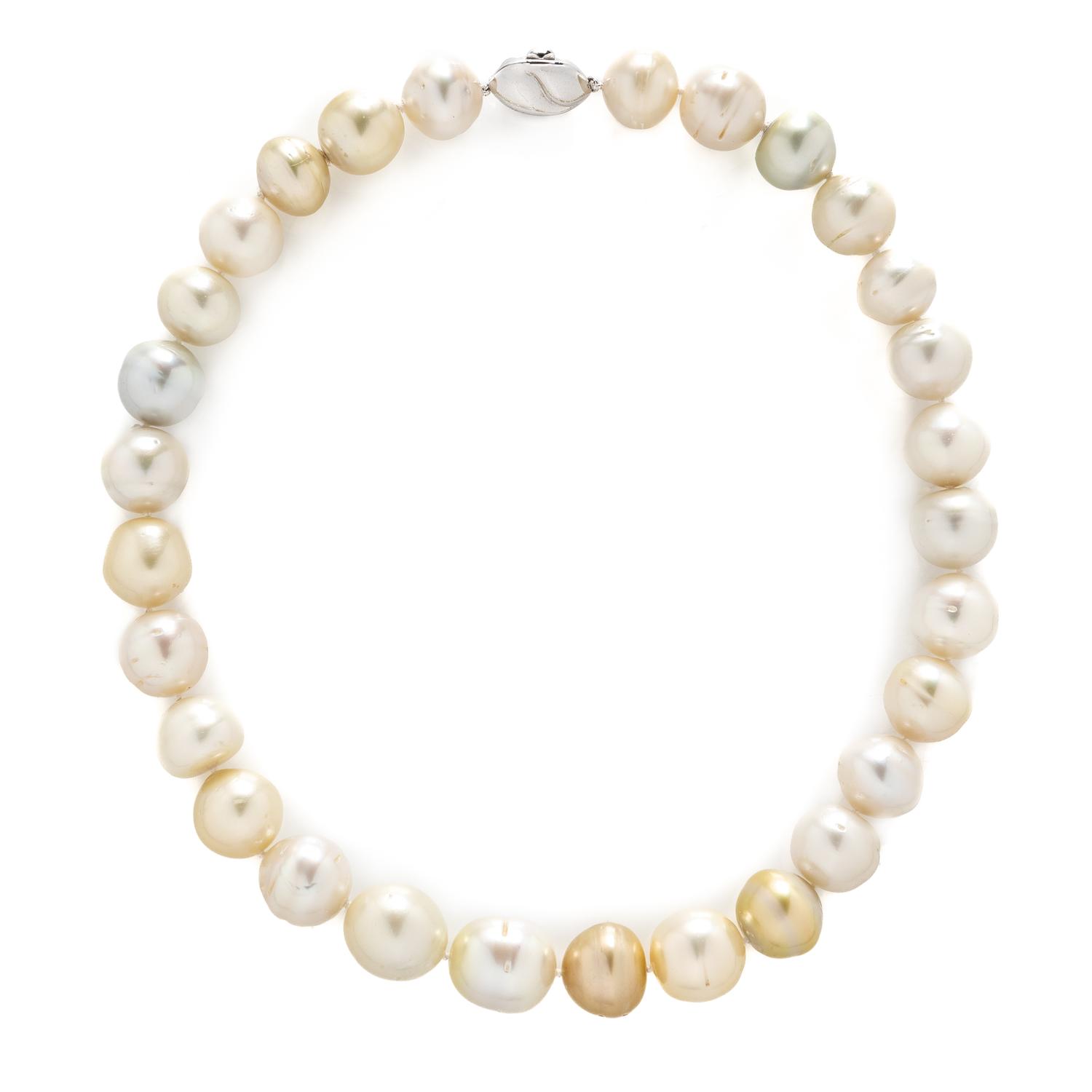 CULTURED BAROQUE PEARL NECKLACE
