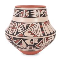 Polychrome Pottery Jar