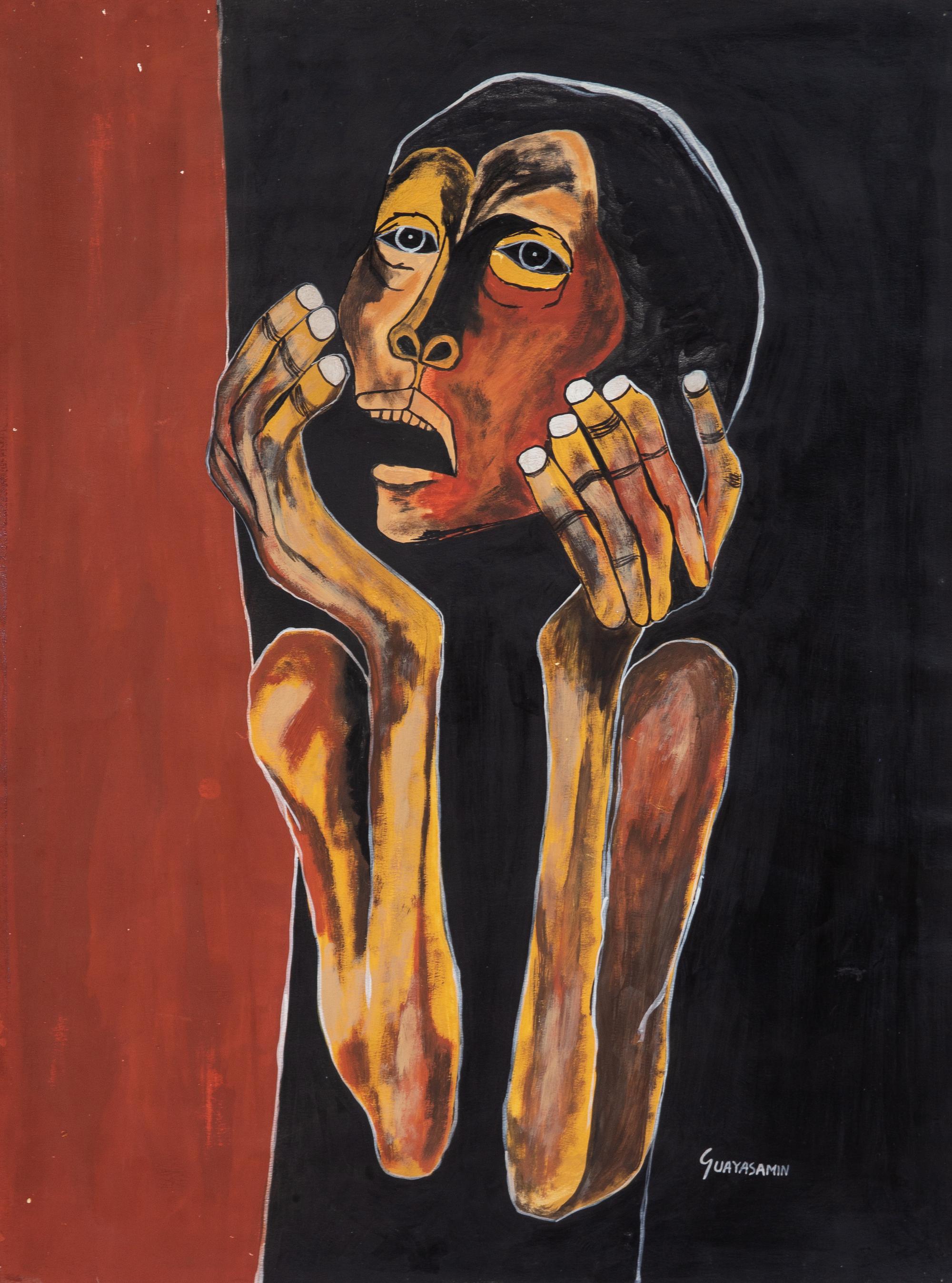 Oswaldo Guayasamin, (Ecuadorian/American, 1919-1999), Untitled