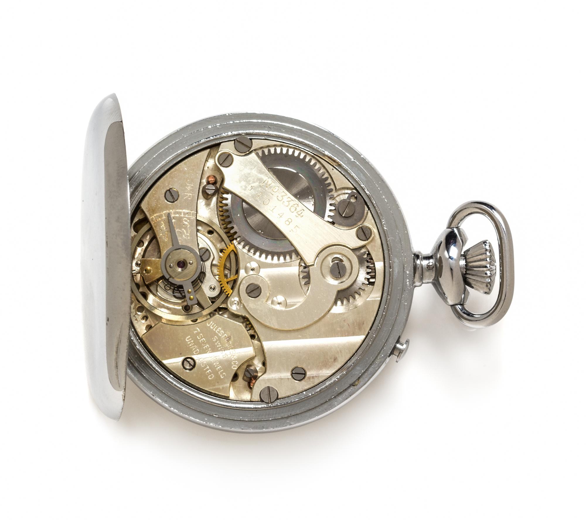 A Collection of Metal Stop Watches, Gallet, 111.60 dwts.