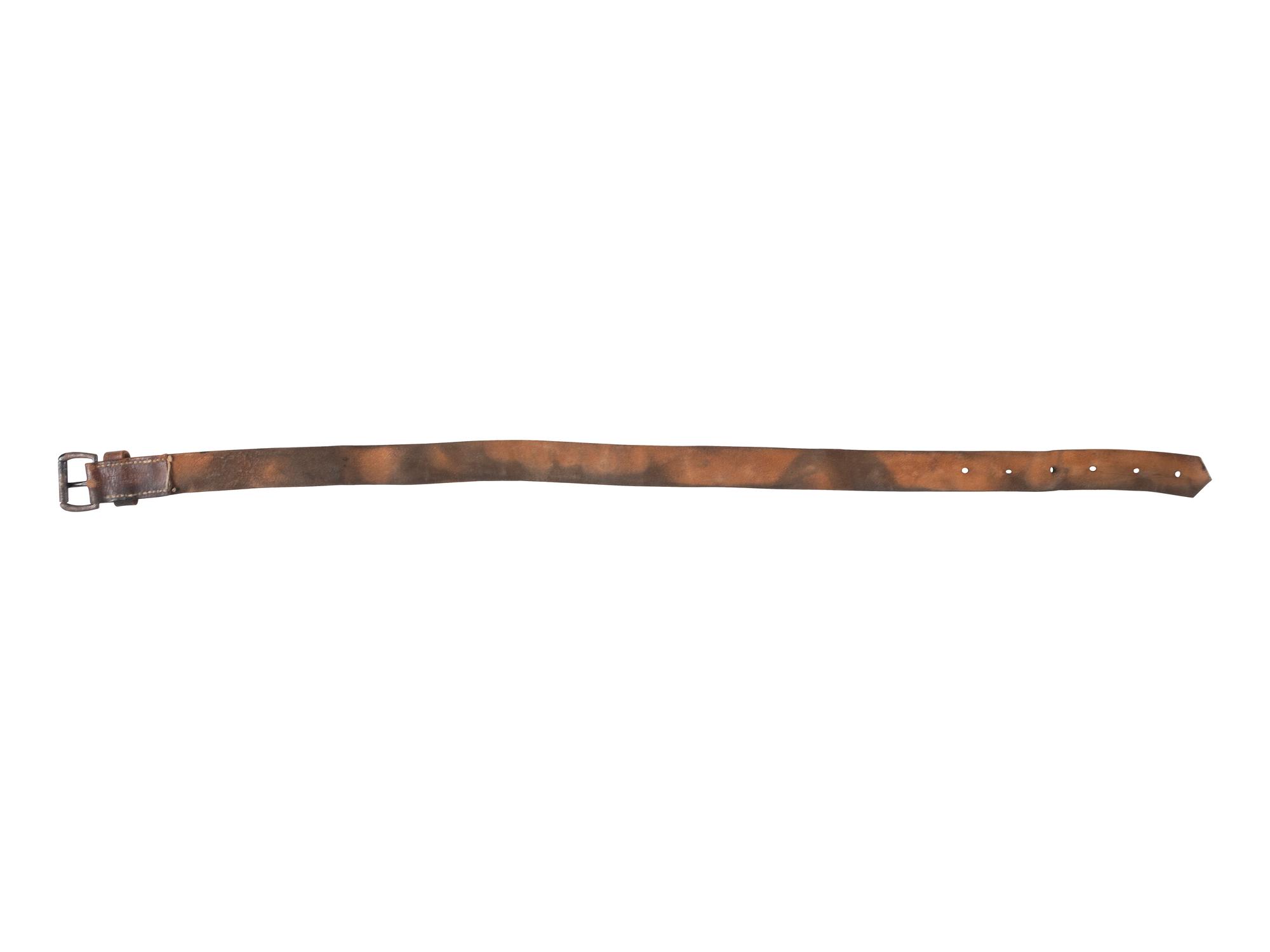 [CIVIL WAR]. Confederate belt by Smith & Cleghorn, Macon, Georgia.