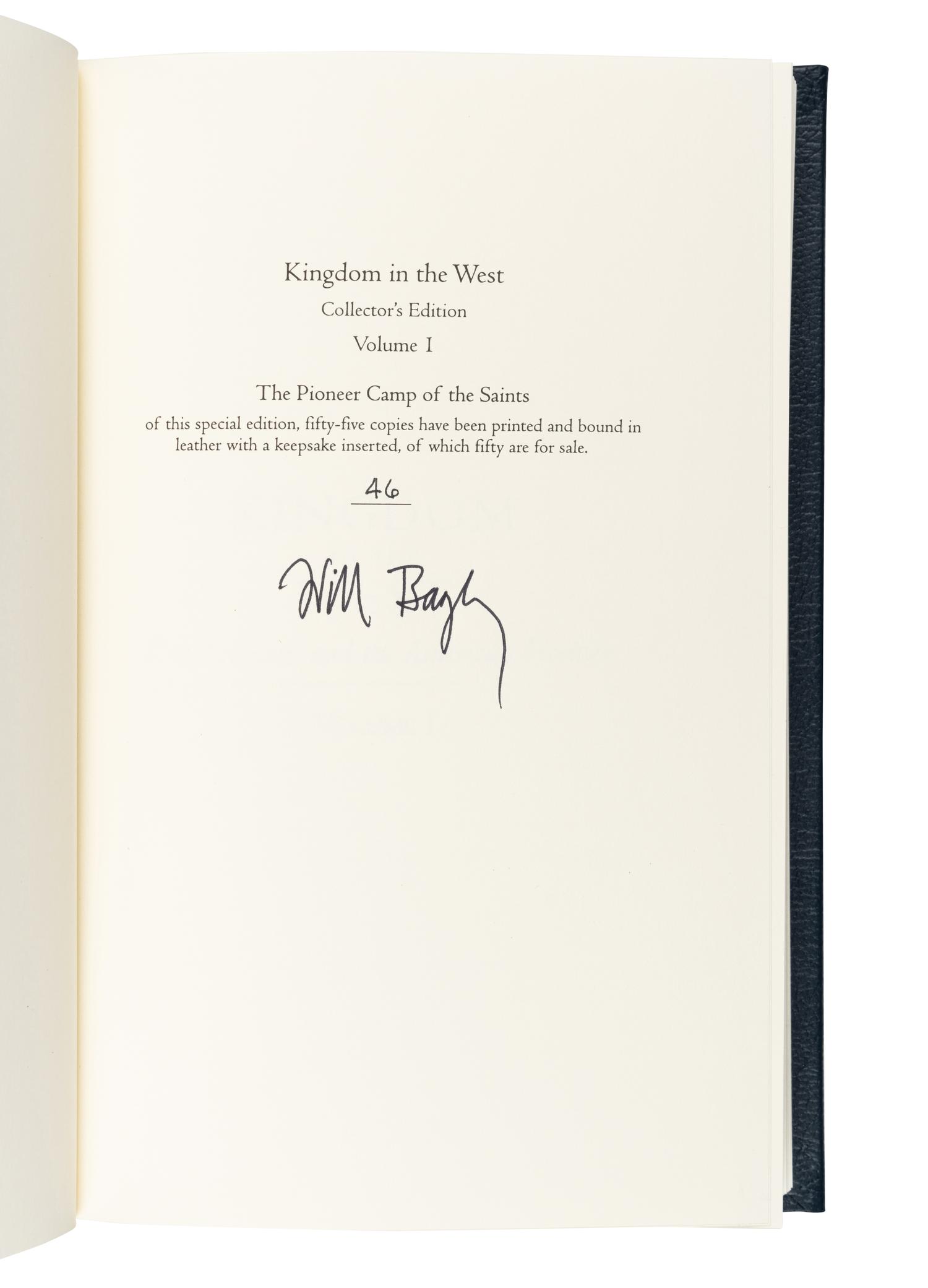 [ARTHUR H. CLARK COMPANY]. BAGLEY, William Grant (1950-2021) et al, editors. [ Kingdom in the West Series ] . Spokane, WA & Norman, OK: The Arthur H. Clark Company, 1997-2013.