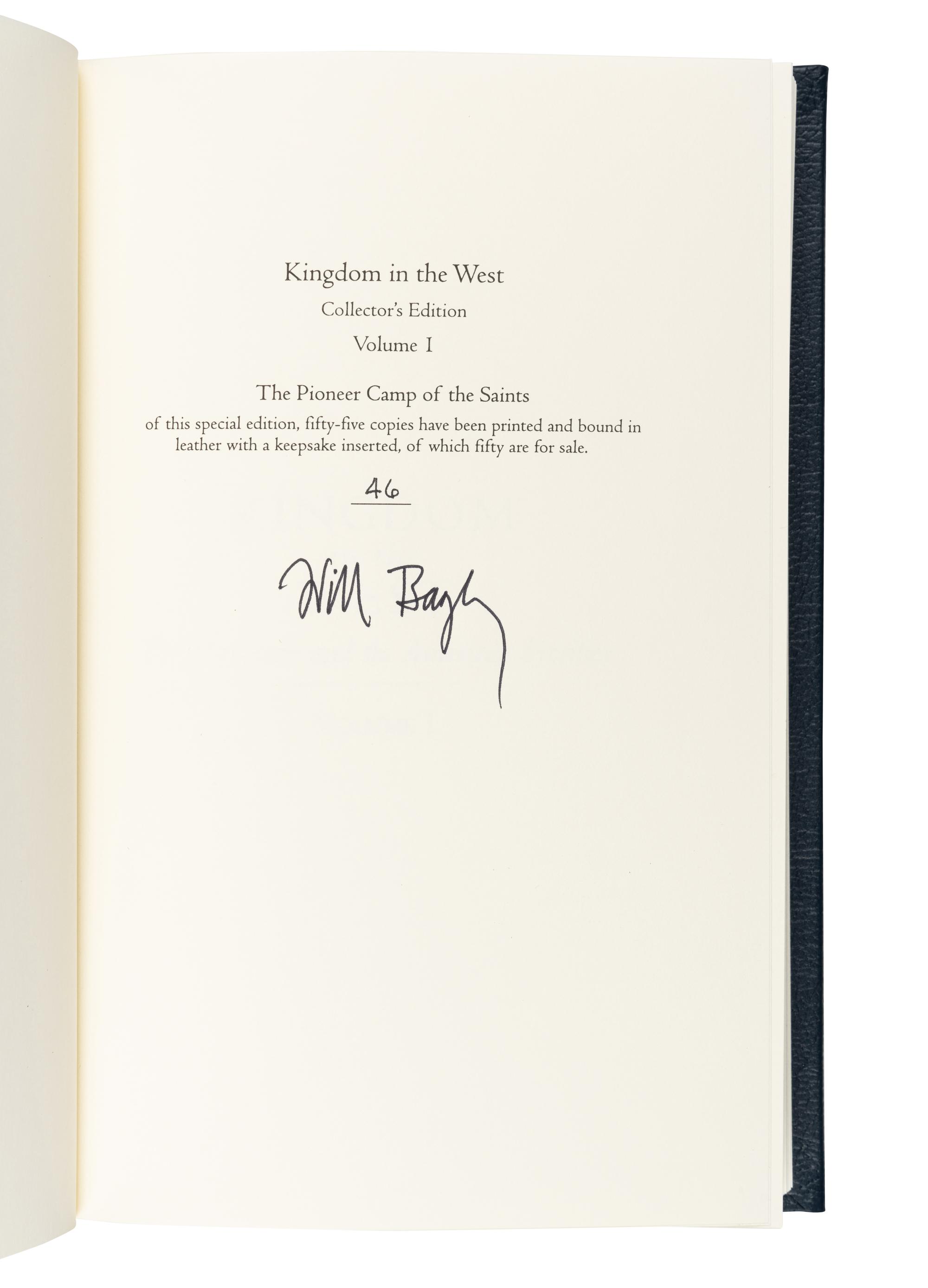 [ARTHUR H. CLARK COMPANY]. BAGLEY, William Grant (1950-2021) et al, editors. [ Kingdom in the West Series ] . Spokane, WA & Norman, OK: The Arthur H. Clark Company, 1997-2013.