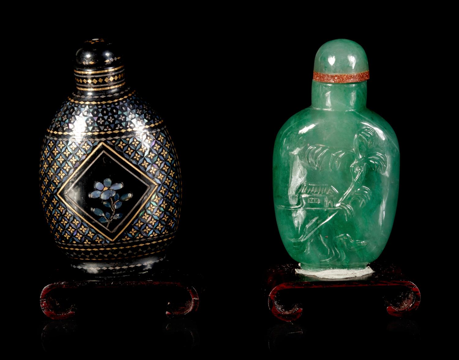 Two Chinese Snuff Bottles