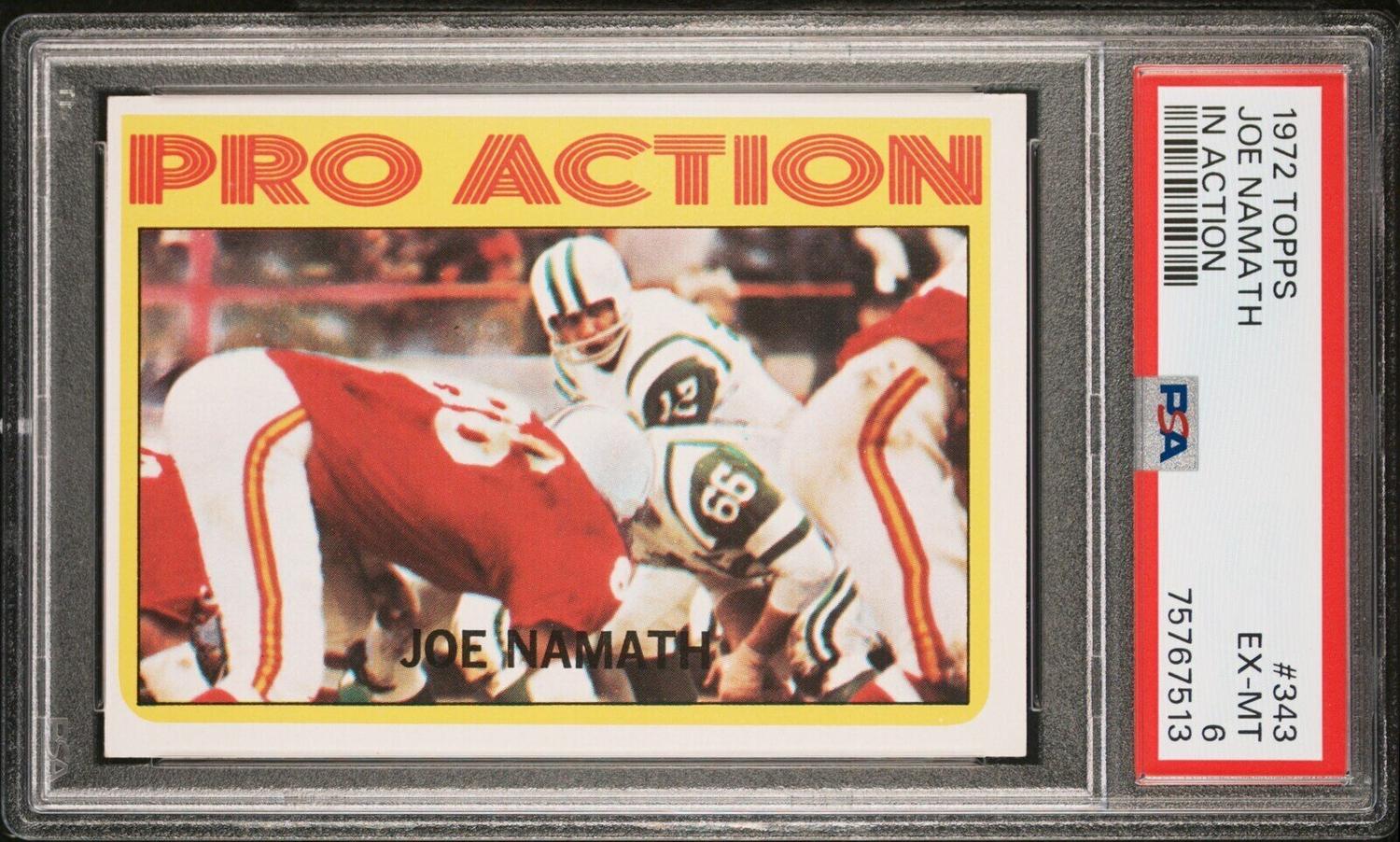 A Group of 1972 Topps High Number PSA Graded Football Cards,