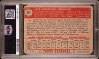 A 1952 Topps Jackie Robinson Baseball Card No. 312 (PSA 1)