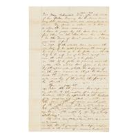 LINCOLN, Abraham (1809-1865). Autograph legal document signed ("A. Lincoln") in the case of Mary Fahnestock, Springfield, 20 July 1857.