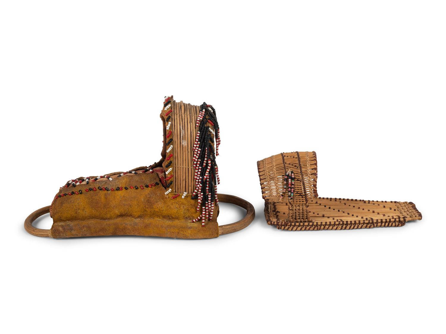 Apache and Yokut Toy Cradles