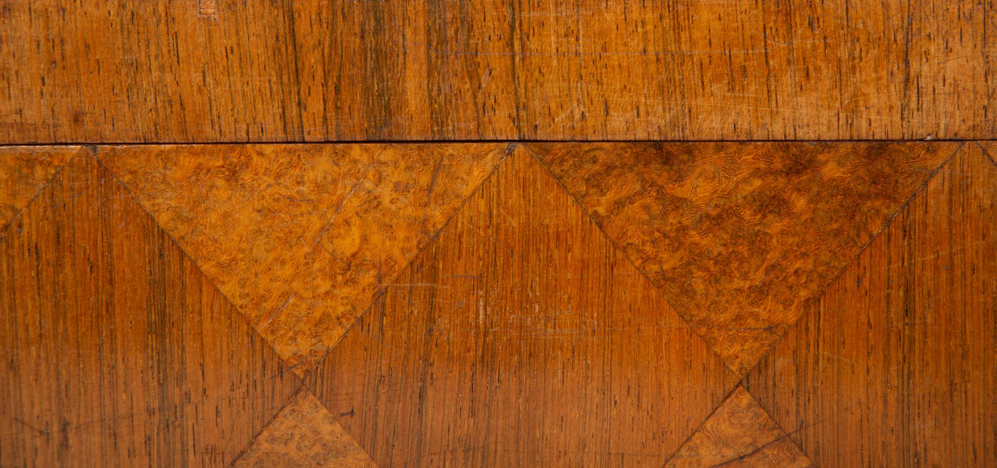 Two Continental Marquetry Boxes