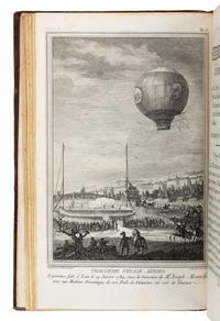 FAUJAS DE SAINT-FOND. Description des Experiences de la Machine Aerostatique de MM. de Montgolfier... Paris, 1783, 1784. FIRST EDITION.