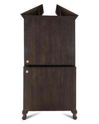 A George II Mahogany Bureau Cabinet
