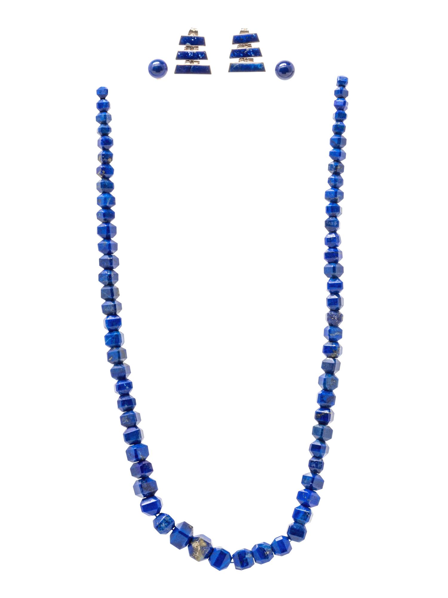 A Collection of Lapis Lazuli Jewelry,