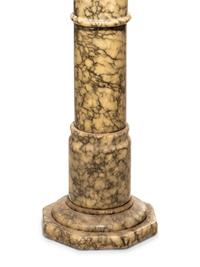 A Continental Marble Pedestal