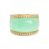 STEPHEN WEBSTER, QUARTZ AND DIAMOND 'CRYSTAL HAZE' RING