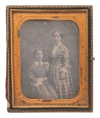 [EARLY PHOTOGRAPHY]. GURNEY, Jeremiah, photographer. Three half plate daguerreotype portraits by Gurney, New York, comprising: