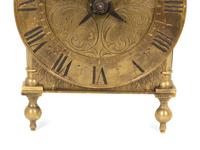 An English Brass Lantern Clock