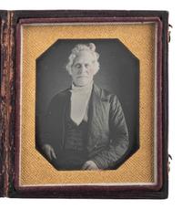 [EARLY PHOTOGRAPHY]. Sixth plate and quarter plate daguerreotypes of preachers.