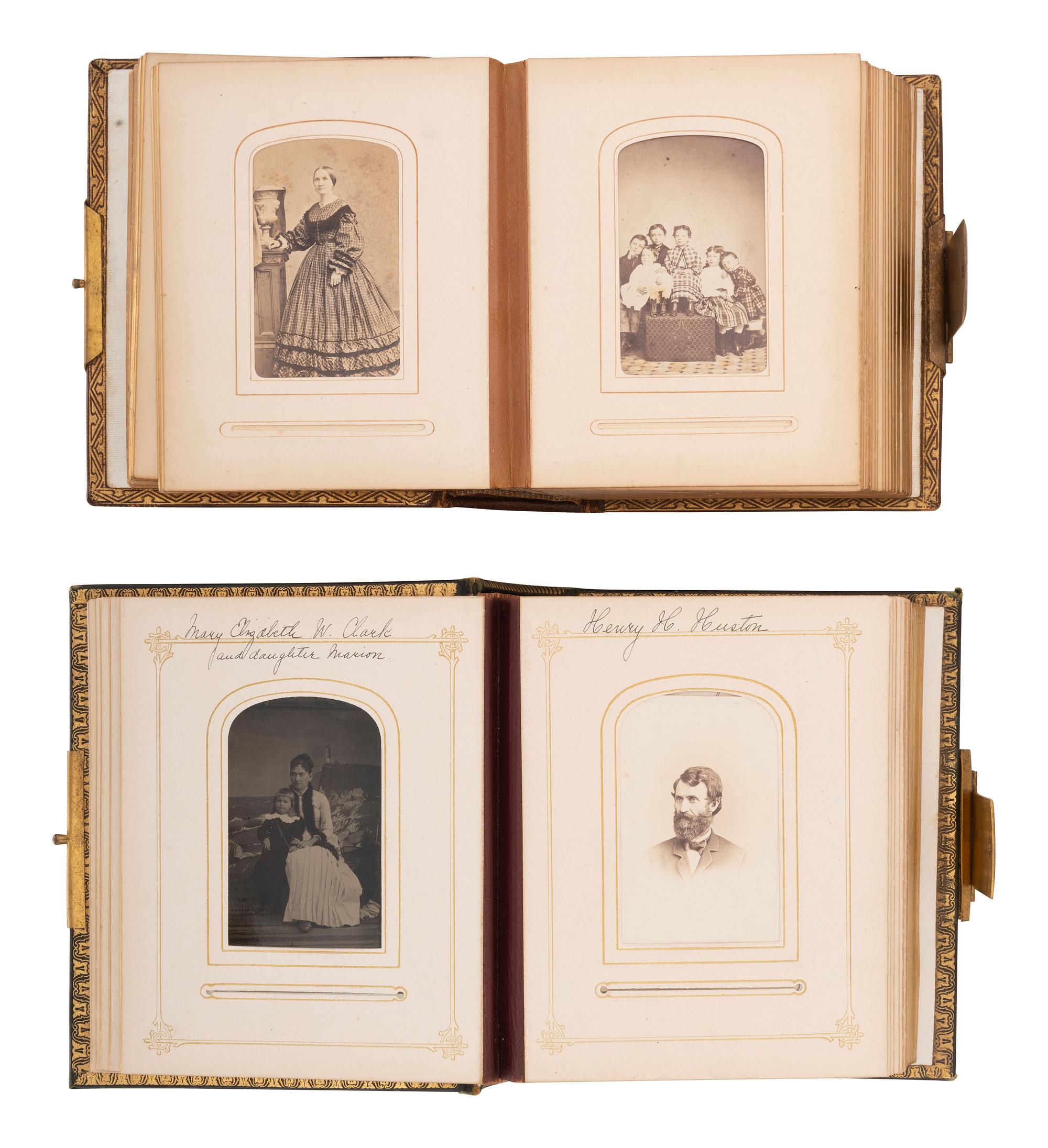 [WESTERN AMERICANA -- CIVIL WAR -- LINCOLN]. Papers of Captain Joseph Claypoole Clark, 4th US Light Artillery, Battery E, WIA Antietam, including frontier and Civil War correspondence, photography, and appointment signed by Lincoln as President.