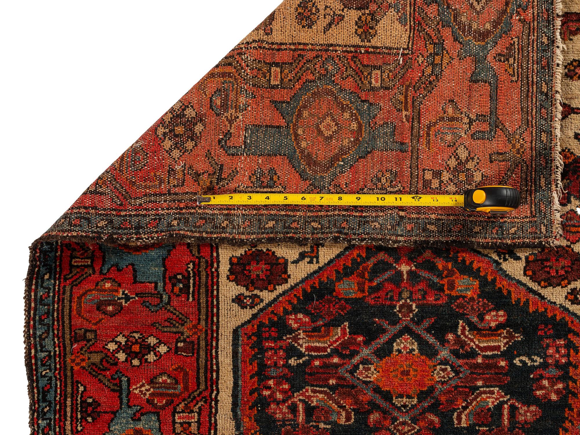 A Hamadan Wool Rug