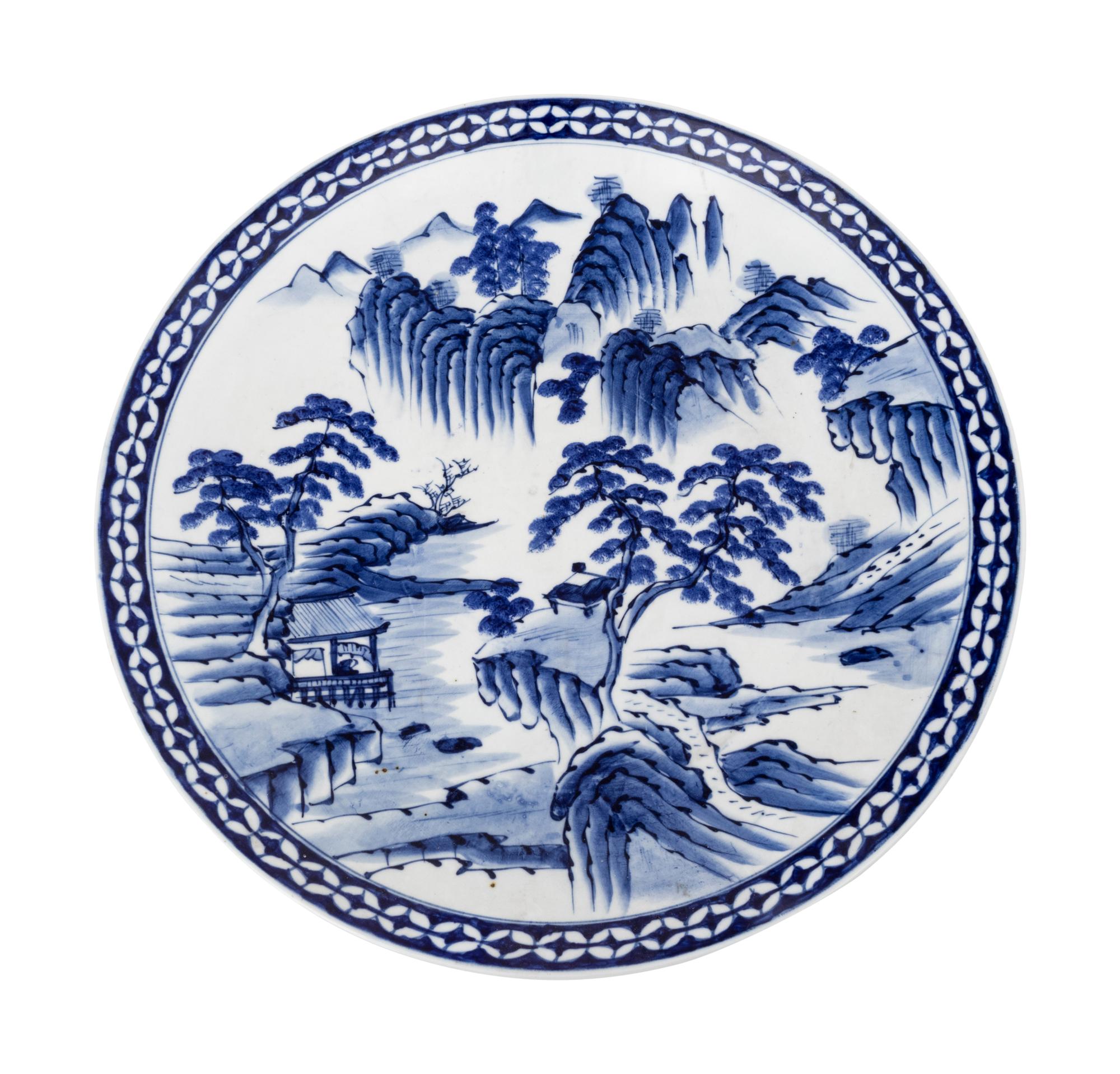 12 Japanese Blue and White Porcelain wares