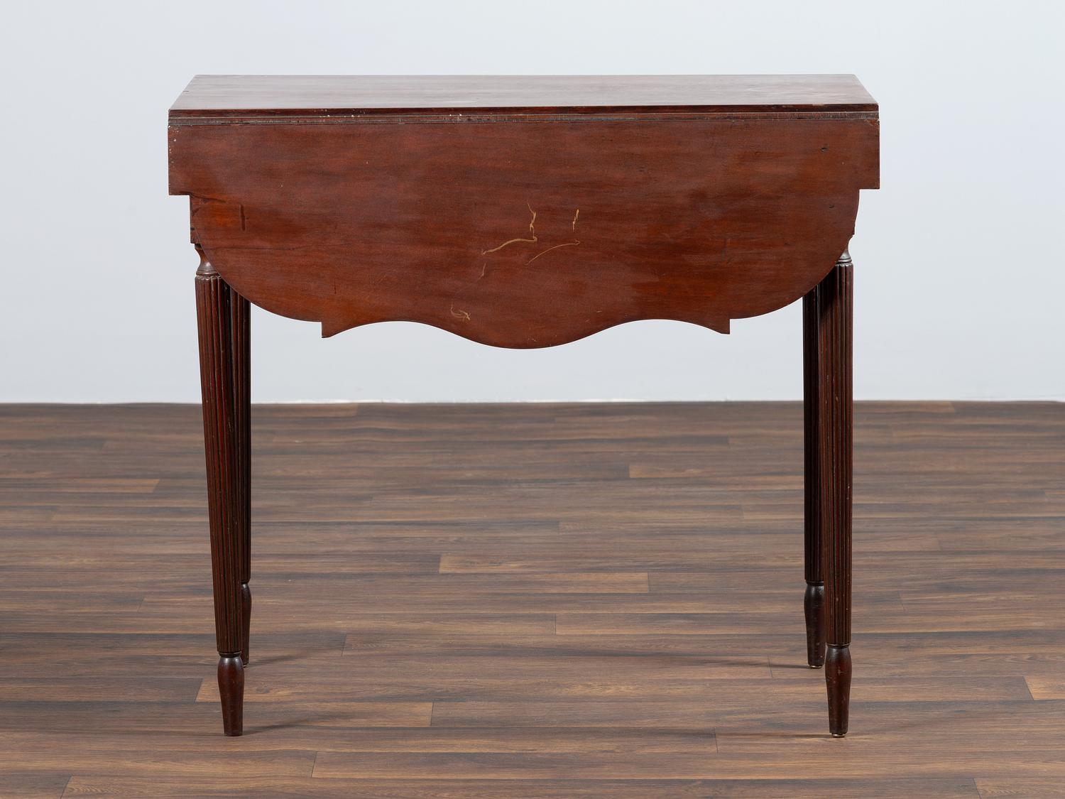 A Late Federal Mahogany Pembroke Table