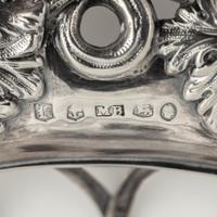 A Pair of William IV Silver Grape Baskets