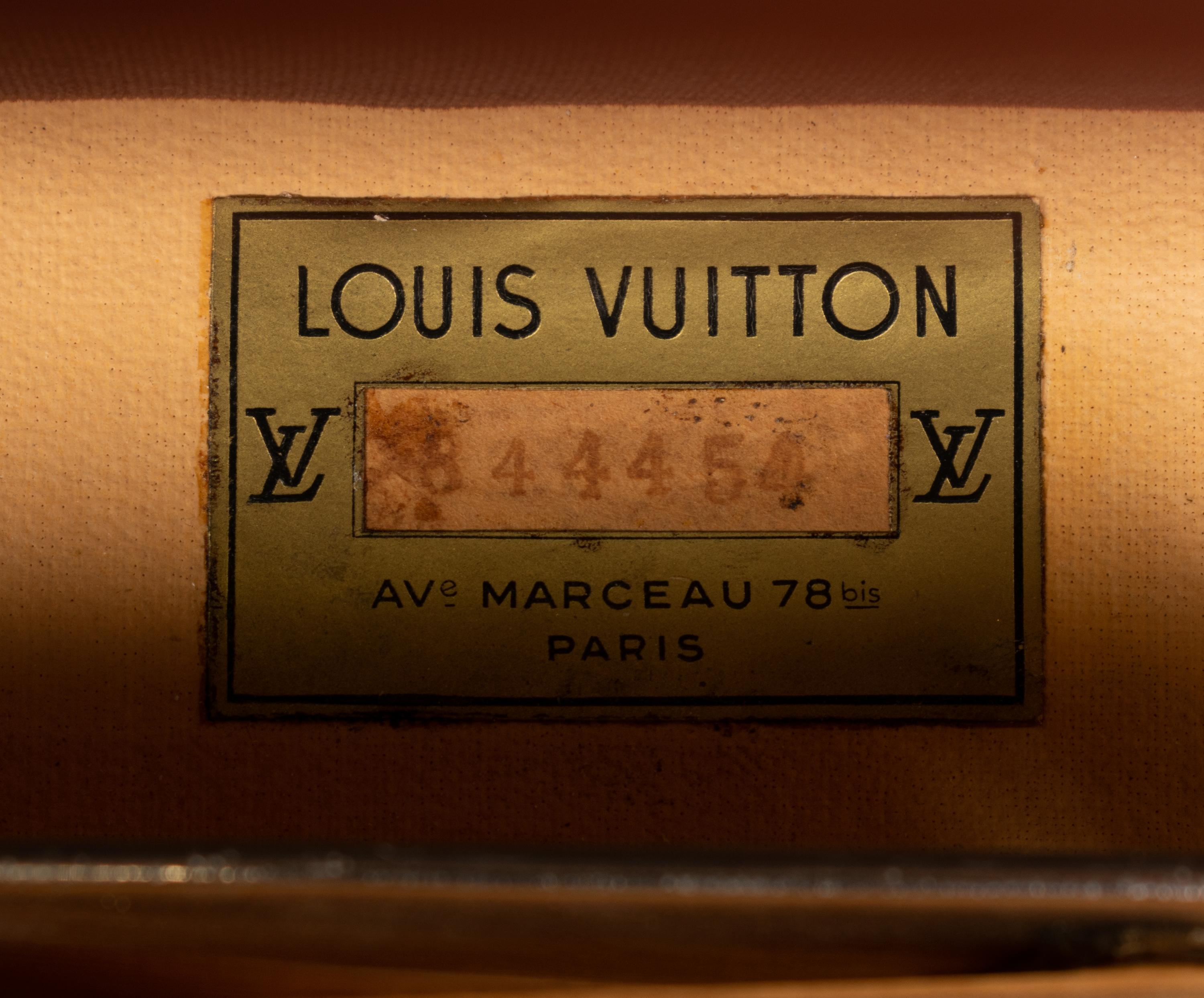 Louis Vuitton Men's Suit Trunk, Mid 20th Century
