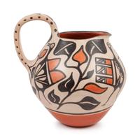 Polychrome Pottery Pitcher