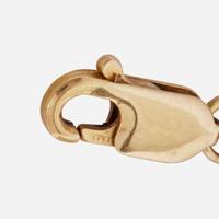 A Set of Two 14K Yellow Gold Bracelets