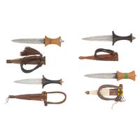Four Sudanese Arm Daggers