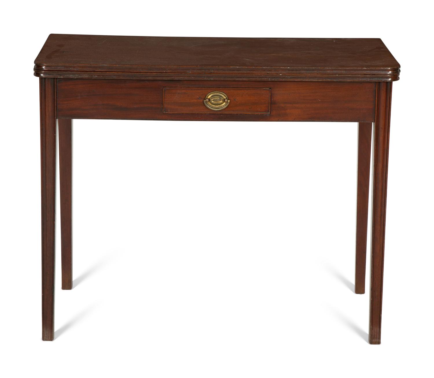 A George II Mahogany Flip Top Card Table
