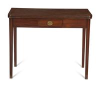 A George II Mahogany Flip Top Card Table