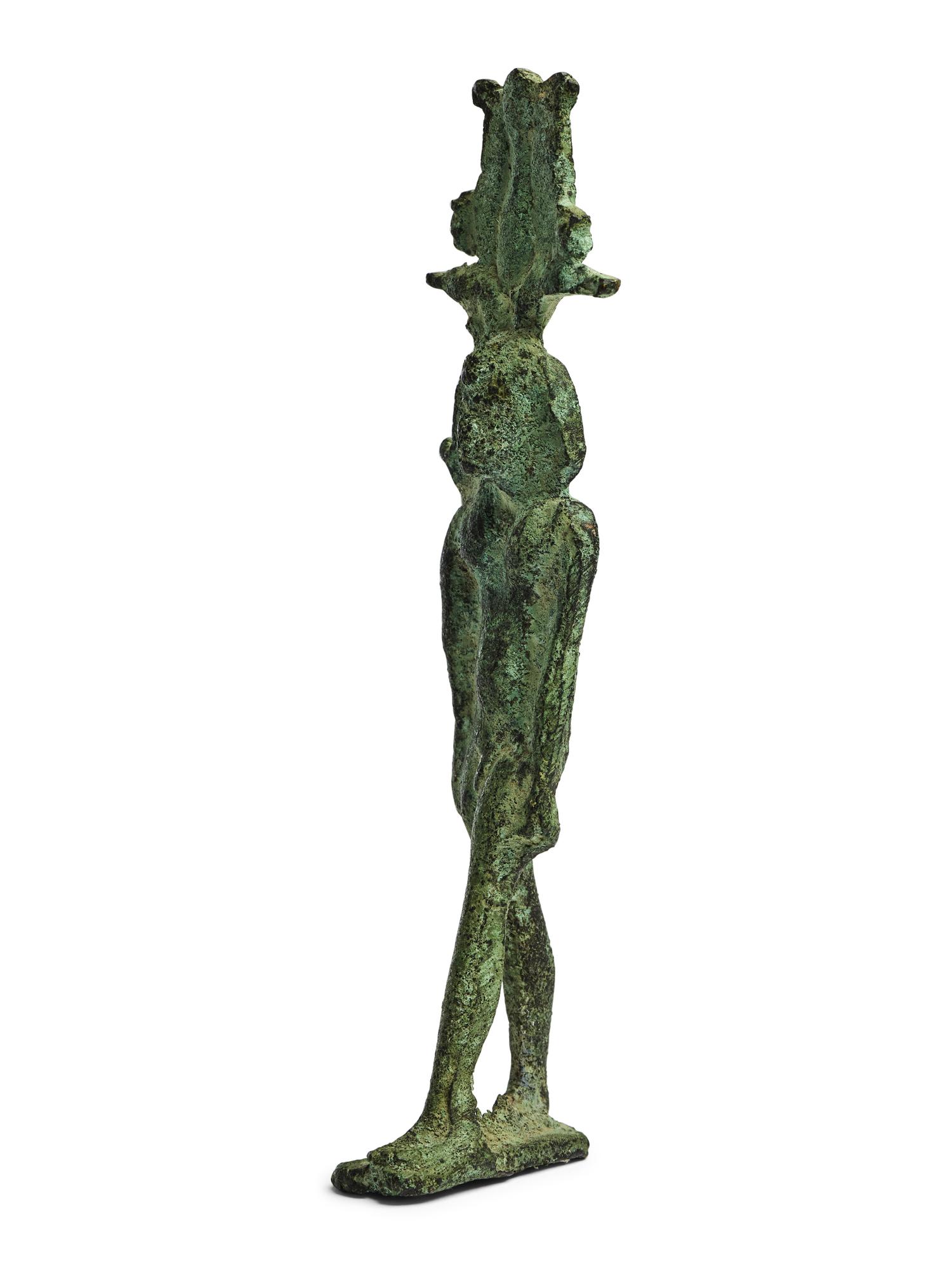 An Egyptian Bronze Figure