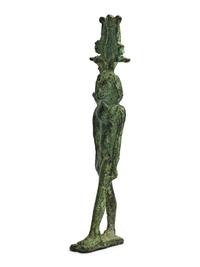 An Egyptian Bronze Figure