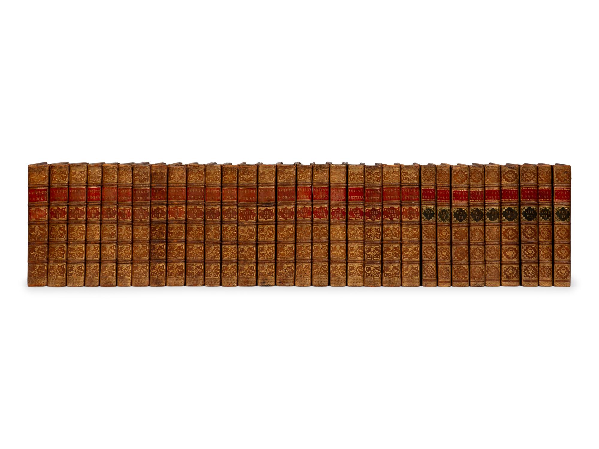 [BINDINGS]. SWIFT, Jonathan (1667-1745). The Works [- Letters ] of... London: W. Bowyer, 1768.
