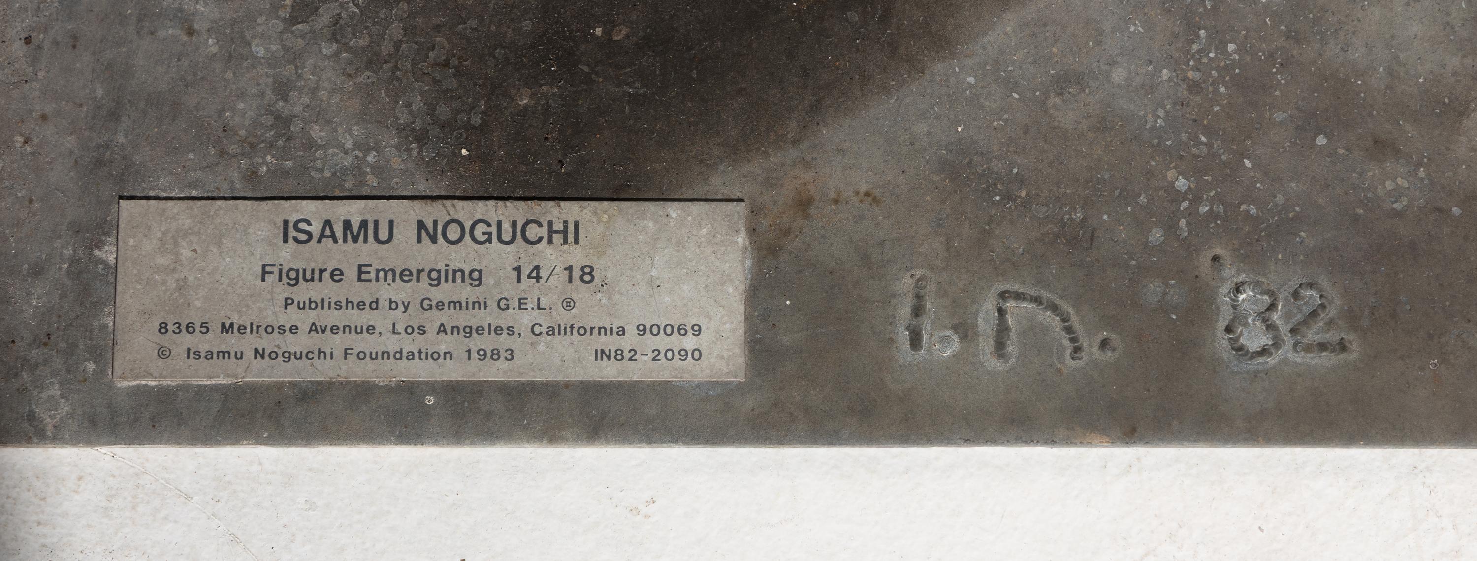 Isamu Noguchi (American, 1904-1988) — Figure Emerging , 1982