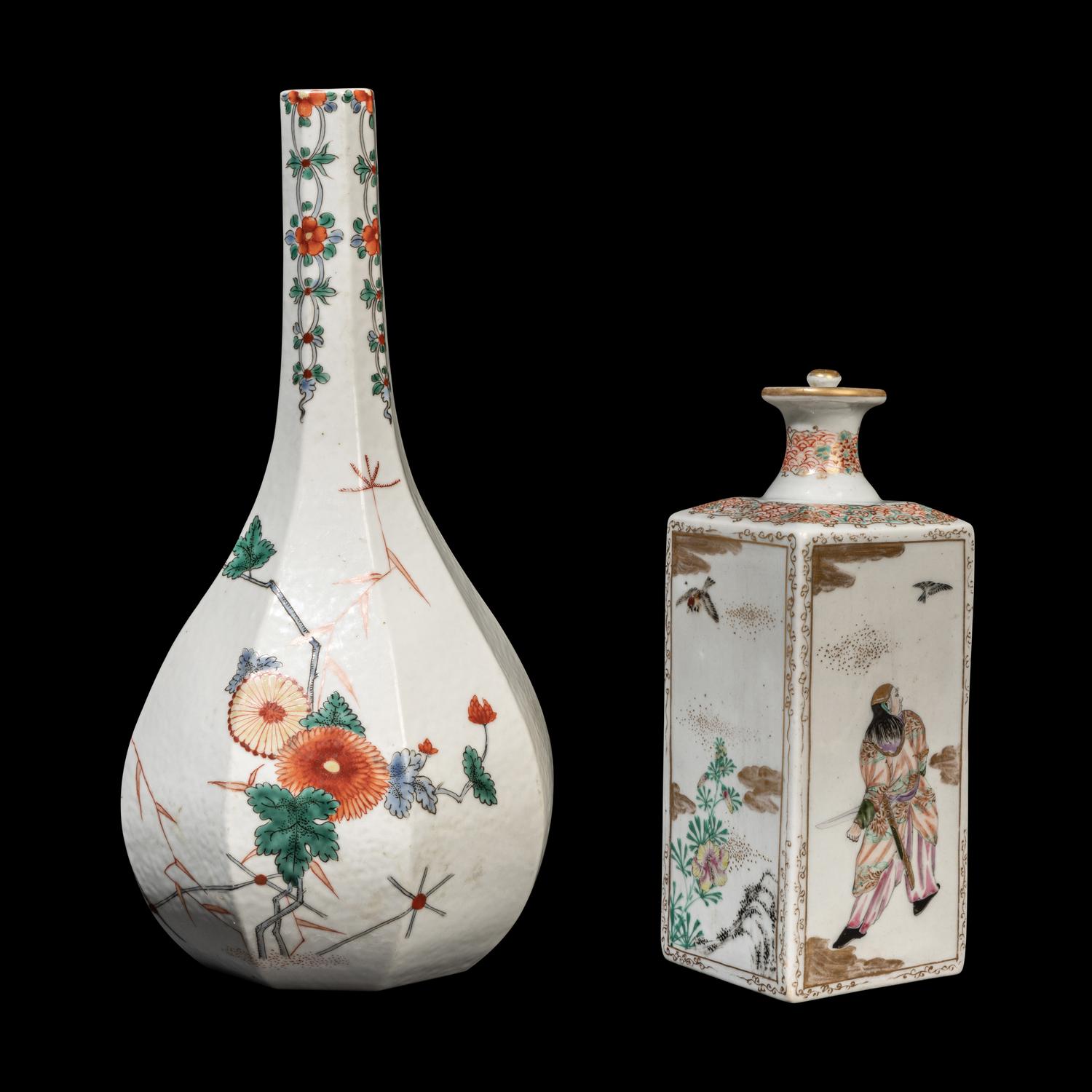 Two Japanese Porcelain Vases