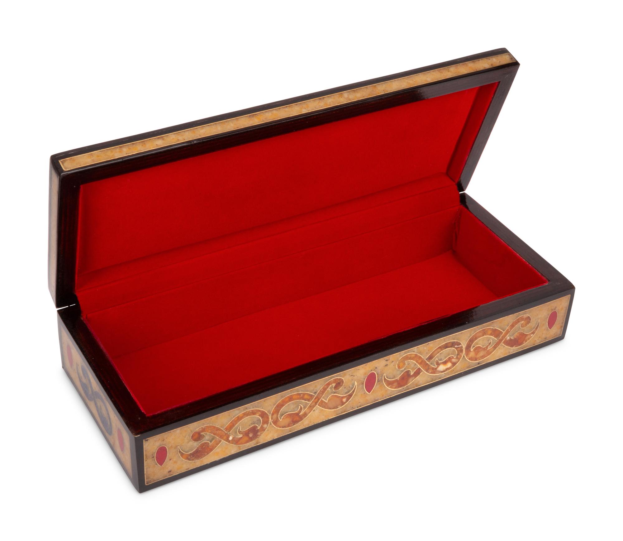 Four Levantine and Iberian Marquetry Boxes